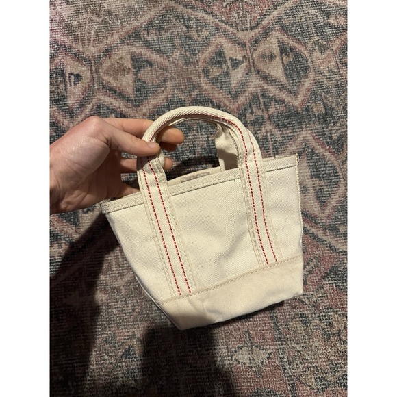 L.L. Bean Handbags - Micro Mini Vintage LL Bean Boat & Tote Bag